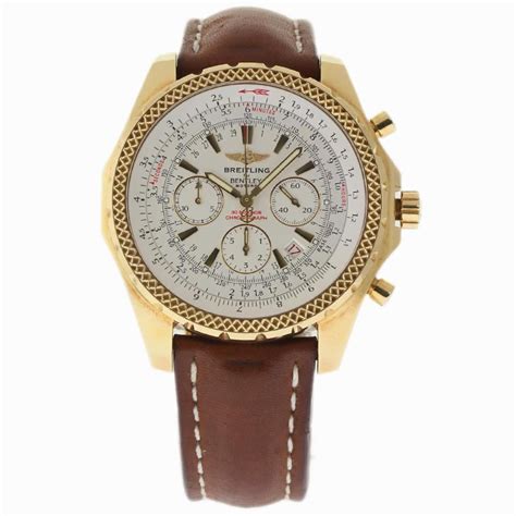 breitling bentley watch band size|breitling bentley pre owned.